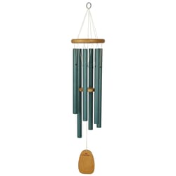 Woodstock Chimes Aluminum/Wood 37 in. Wind Chime