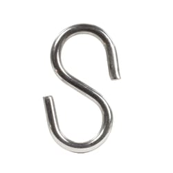 Hampton Medium Stainless Steel 2-1/8 in. L S-Hook 55 lb 1 pk