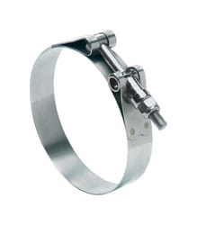 Ideal Tridon Tridon 2-3/8 in. 2-11/16 in. 238 Silver Hose Clamp Stainless Steel Band T-Bolt