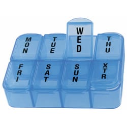 DM Merchandising Health and Beauty 7 Day Pill Box Plastic 1 pk