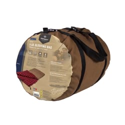 Stansport Brown Sleeping Bag 4 in. H X 39 in. W X 81 in. L 1 bag