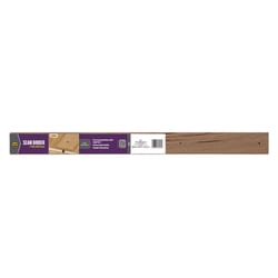 M-D BUILDING PRODUCTS 3 in. W X 36 in. L Unfinished Natural Hardwood Seam Binder