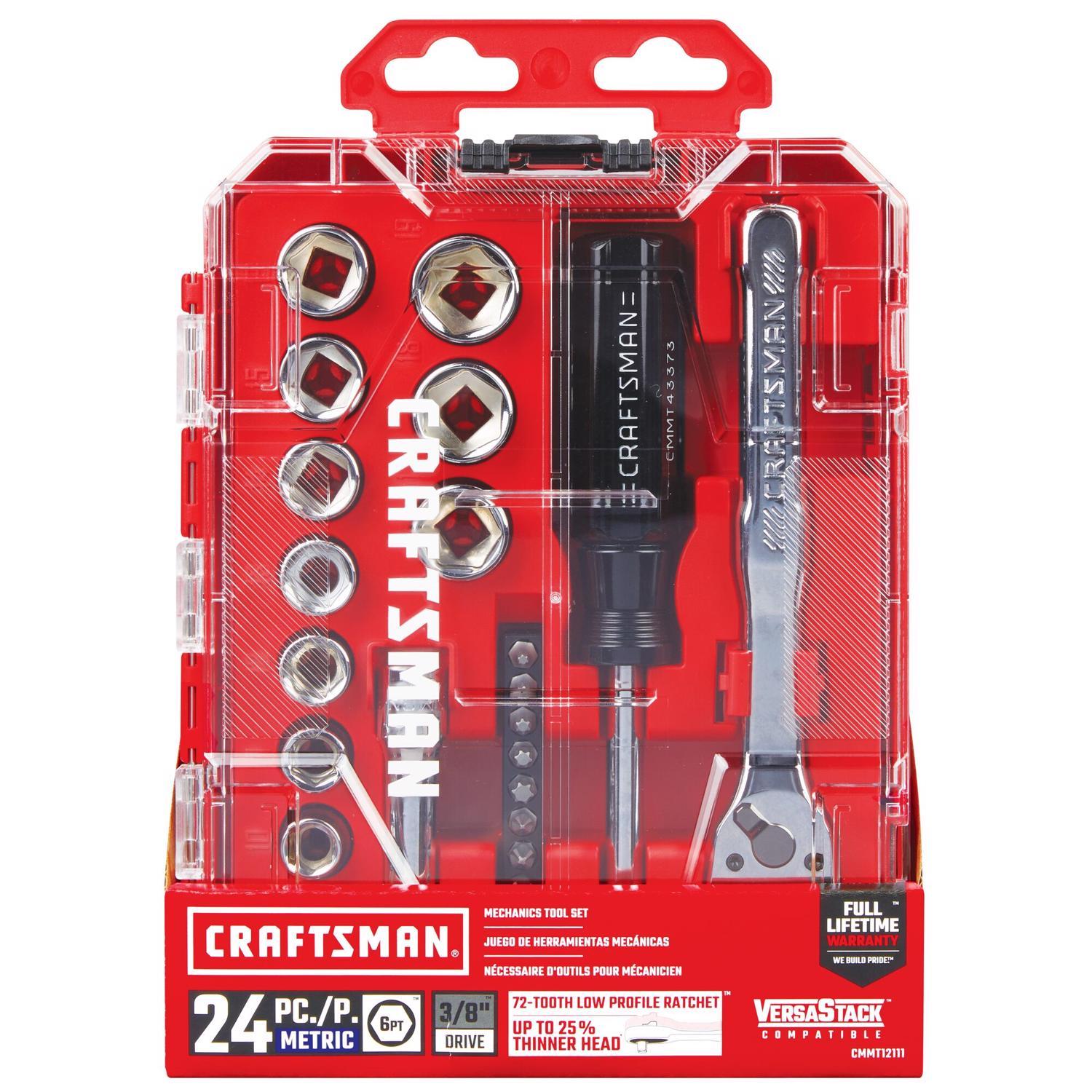 Craftsman 3/8 in. drive Metric 6 Point Nano Mechanic's Tool