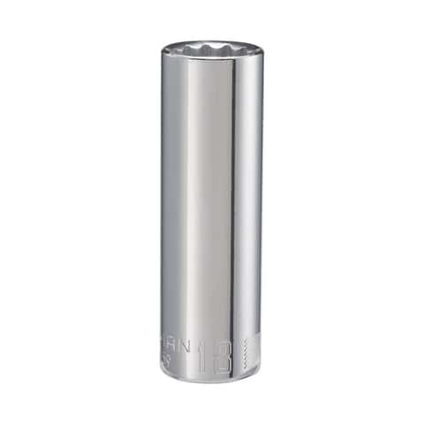 Craftsman 18 mm Metric 12 Point Deep Socket, 3/8 in. Drive