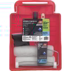 Ace  9 in. W Regular  Paint Roller Kit  Threaded End 