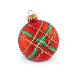 Krebs Assorted Glitter Ball Ornaments