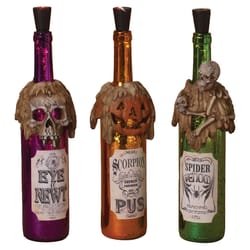 Gerson 13.5 in. Smoking Bottles Halloween Decor