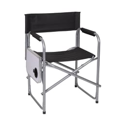 Stansport 1-Position Black Director's Folding Chair