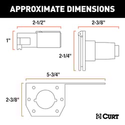 CURT 4 Way Connector Kit