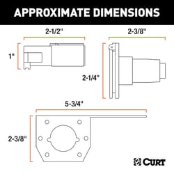 CURT 4 Way Connector Kit