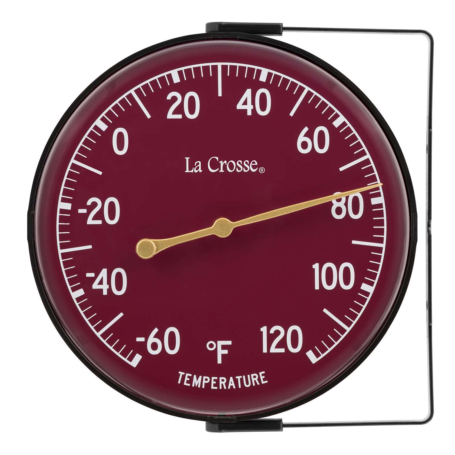 La Crosse Technology Dial Thermometer Plastic Red 5 in. Ace Hardware