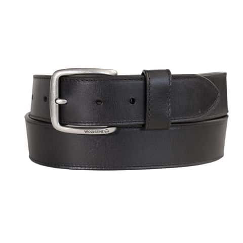 Wolverine Leather Signature Jean Belt 1.5 in. W Black - Ace Hardware