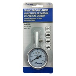 Tru-Flate 60 psi Dial Tire Pressure Gauge