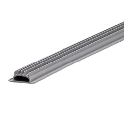 M-D BUILDING PRODUCTS Gray Vinyl Threshold Insert For Low Thresholds 36 in. L X 0.5 in.