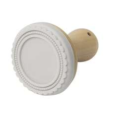 Architec TSP White Silicone/Wood Cookie Stamp