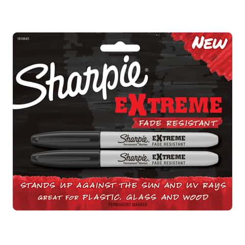 STAPLES ADVANTAGE Sharpie Permanent Markers, Ultra Fine Tip, Assorted Inks,  12/Pack