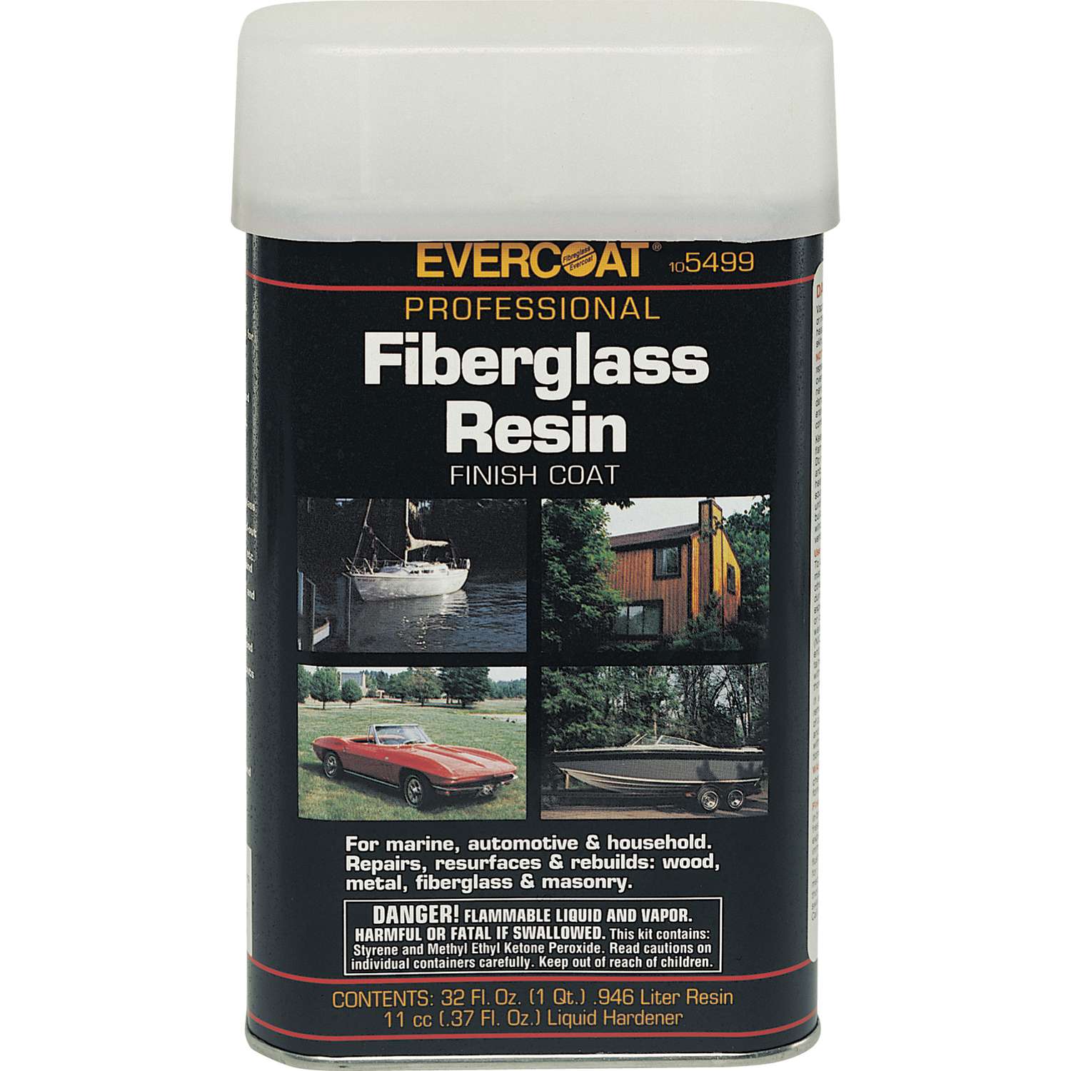 Evercoat Fiberglass Resin 1 qt Ace Hardware