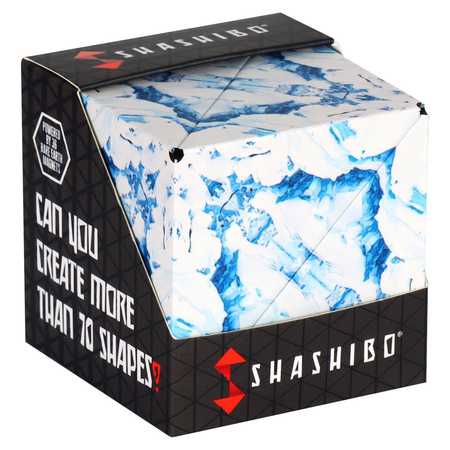 Shashibo Wild Series Arctic Magnetic Puzzle Cube Light Blue