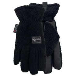 Watson Gloves 3M Recycled Thinsulate M Polyester Bah Bah Black Sheep Black Cold Weather Gloves