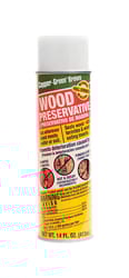 Copper Green Flat Brown Oil-Based Wood Preservative Spray 14 oz