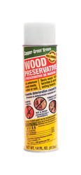 Copper Green Flat Brown Oil-Based Wood Preservative Spray 14 oz
