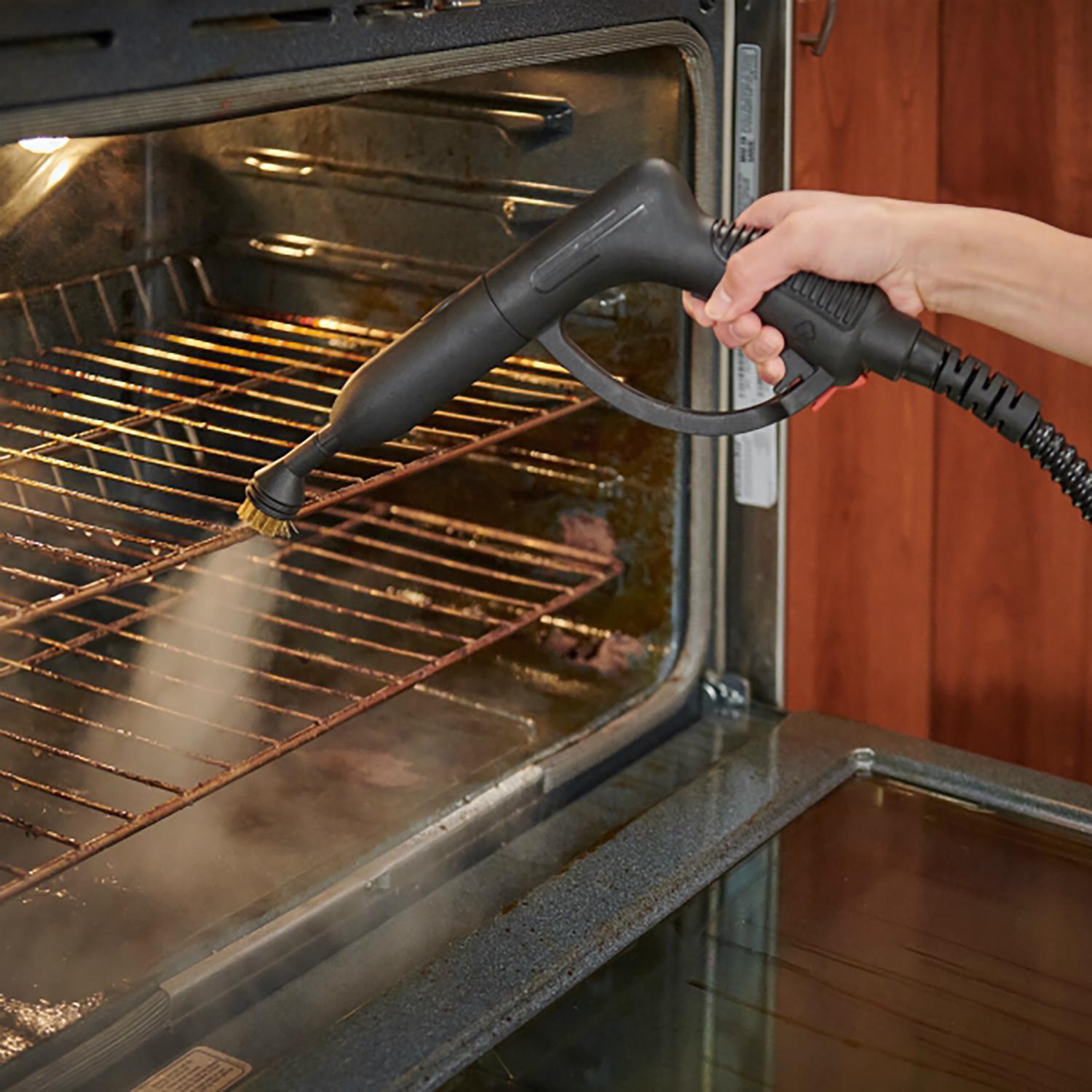 Wagner Black/Yellow Plastic/Steel Power Steamer