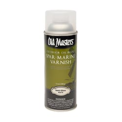Old Masters Semi-Gloss Clear Oil-Based Marine Spar Varnish Spray 12.8 oz