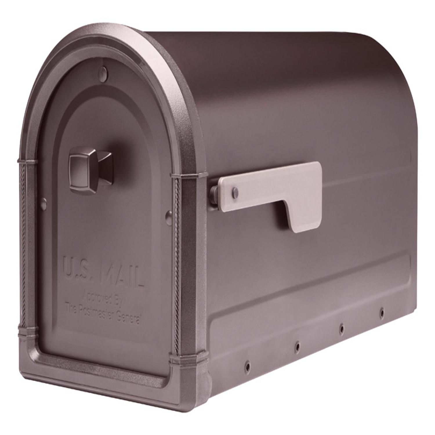 Architectural Mailboxes Roxbury Post Mount Galvanized Steel Post Mount ...