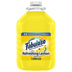 Fabuloso Lemon Scent All Purpose Cleaner Liquid 128 oz