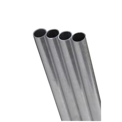 K&S 9/32 in. D X 1 ft. L Round Aluminum Tube