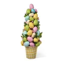 Glitzhome Easter Egg Table Tree Plastic 1 pc