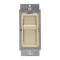 Leviton Decora SureSlide Ivory 600 W Slide Dimmer Switch 1 pk