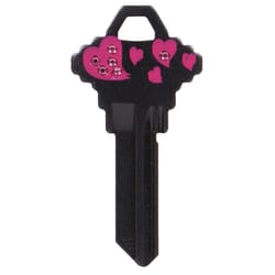 HILLMAN DIVA Hearts House/Office Universal Key Blank SC1 Single