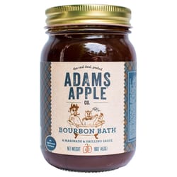 Adams Apple Co Bourbon Bath Marinade Sauce 16 oz