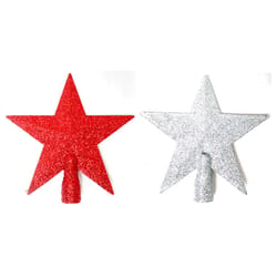 Celebrations Home Mini Glitter Star Indoor Christmas Decor 6 in.