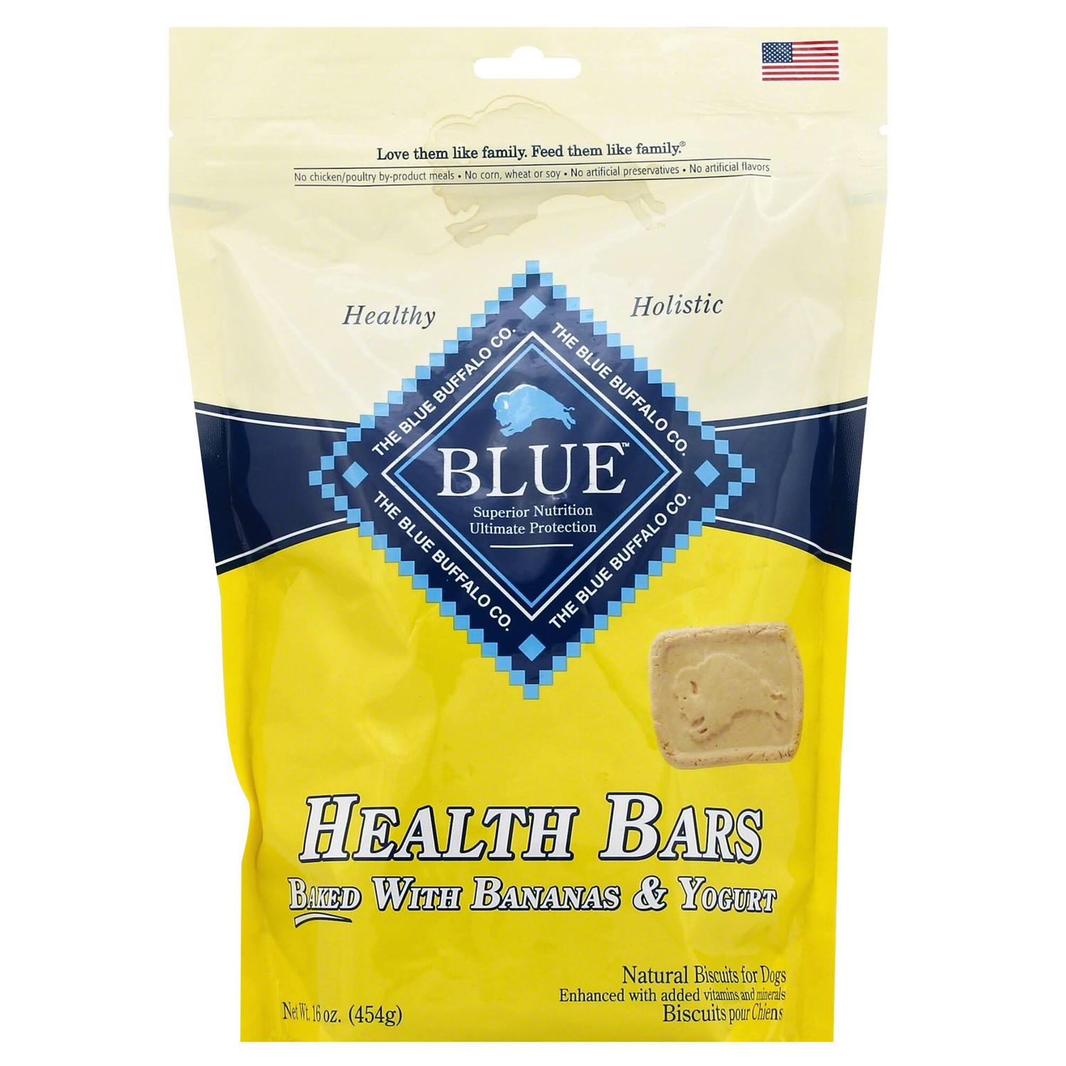 UPC 859610005086 Blue Buffalo Health Bar Banana & Yogurt Dog Biscuits