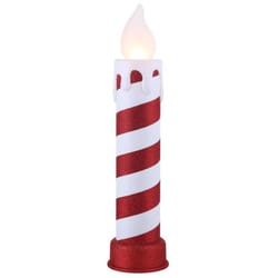 Mr. Christmas LED Warm White Blow Mold Candle 24 in. Yard Decor