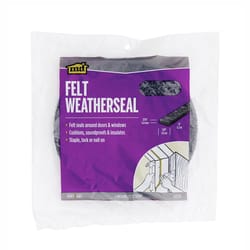 M-D BUILDING PRODUCTS Gray Felt Weatherseal For Doors and Windows 204 in. L X 0.19 in.