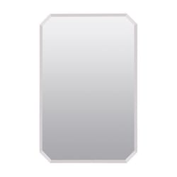 Zenna Home 24 in. H X 16 in. W X 4-1/2 in. D Octagon Medicine Cabinet/Mirror