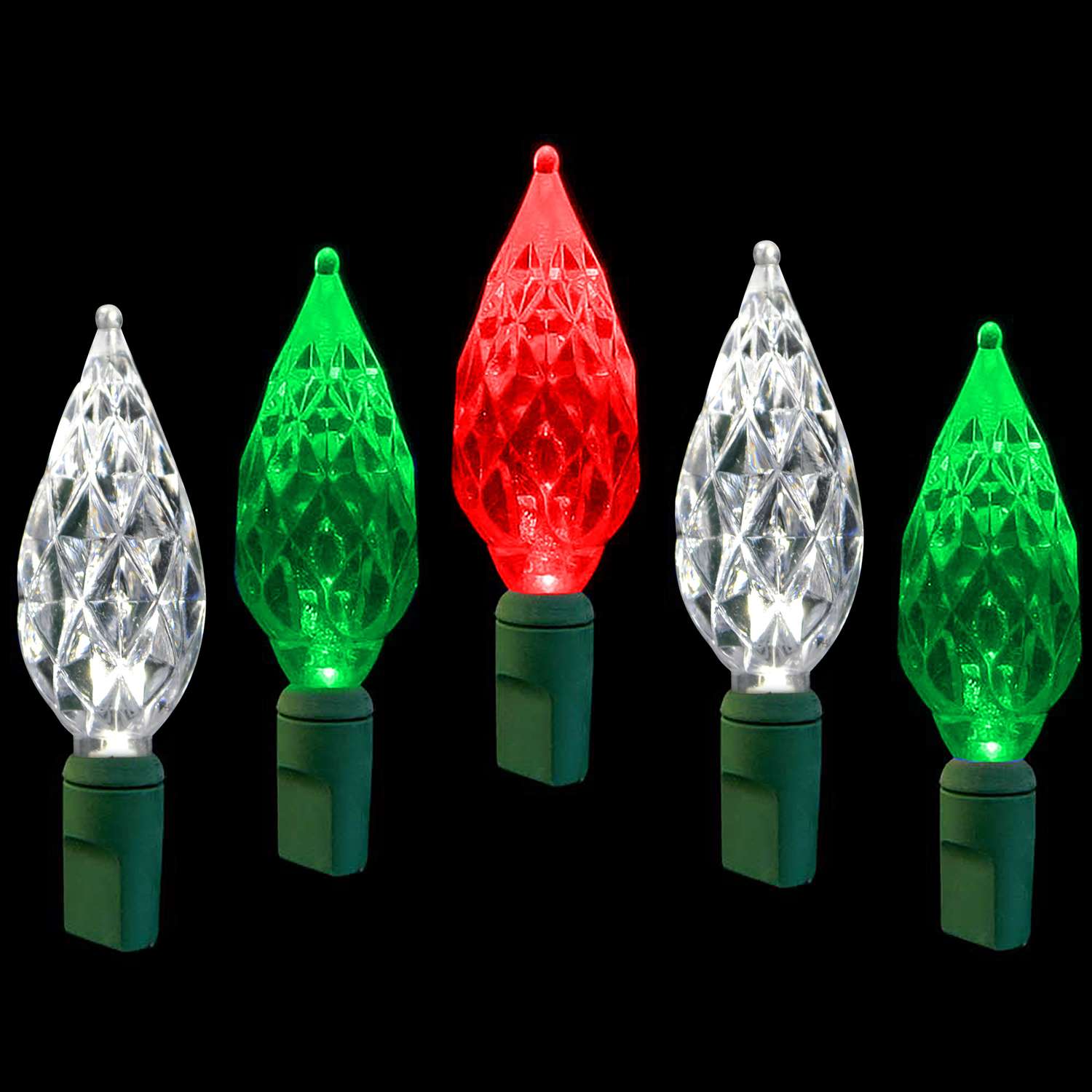 Holiday Bright Lights LED Mini Multicolored 50 ct Novelty Christmas Lights Ace Hardware