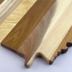 Totally Bamboo Rock & Branch 11.77 in. L X 13.27 in. W X 0.6 in. Wood Serving & Cutting Board