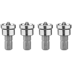 DeWalt Max Fit Phillips 1 in. L Drywall Screw Setter Steel 4 pk