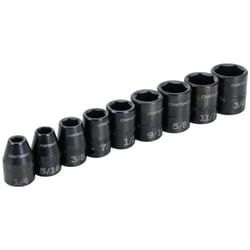 Craftsman 3/8 and 1/2 in. drive S SAE Socket Set 9 pc