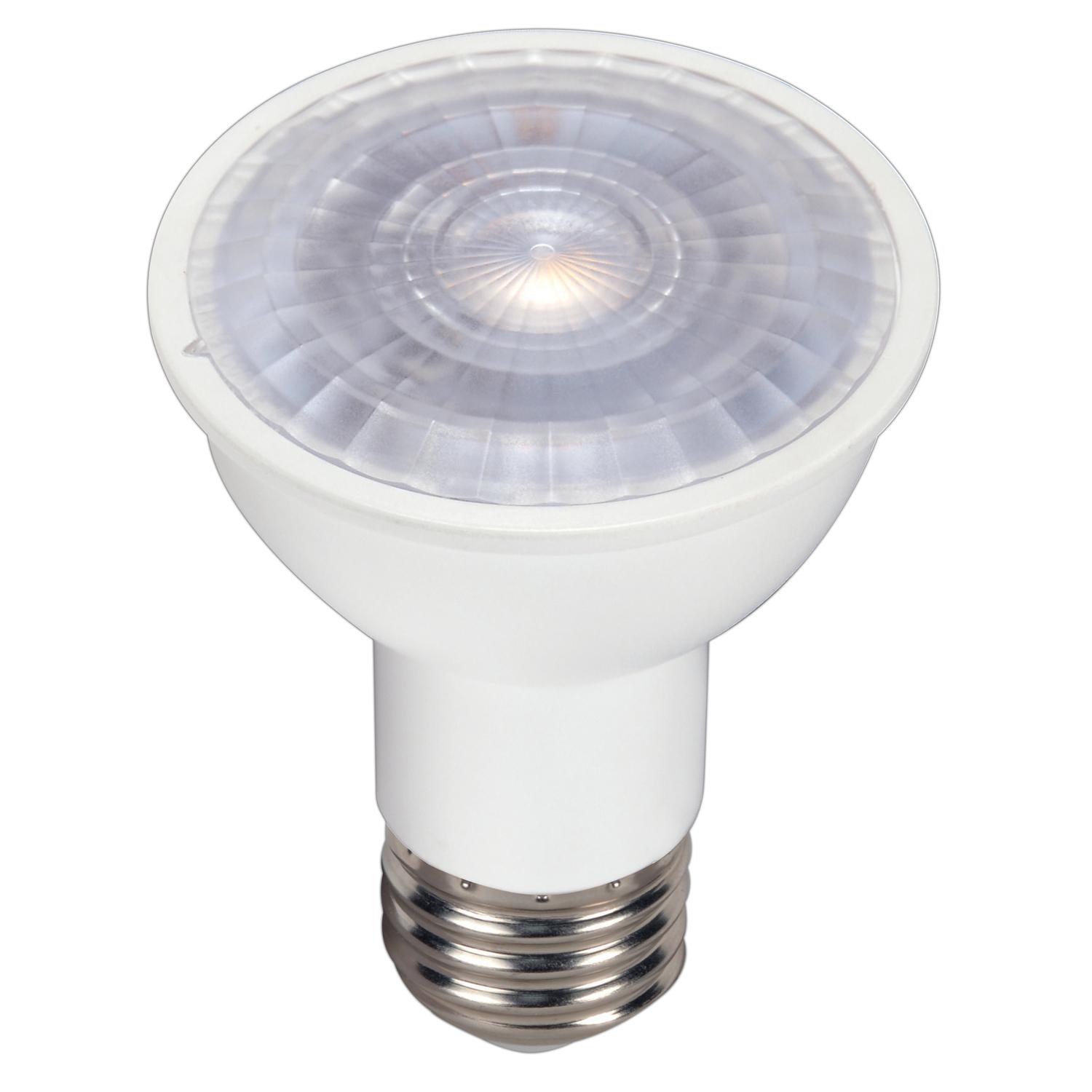 Photos - Light Bulb Warm Satco PAR16 E26  LED Bulb  White 45 Watt Equivalence 1 pk S938 (Medium)