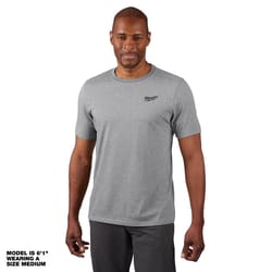 Gymshark Hybrid Wellness T-Shirt - Rust Orange