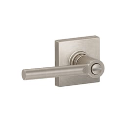 Schlage J Series Broadway/Collins Satin Nickel Privacy Lever Right or Left Handed