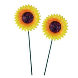 Kirk 28 in. Sunflower Stake Harvest Decor