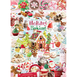 Cobble Hill Holiday Baking Jigsaw Puzzle Cardboard 1000 pc