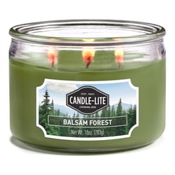 Candle Lite Green Balsam Forest Scent Candle 10 oz