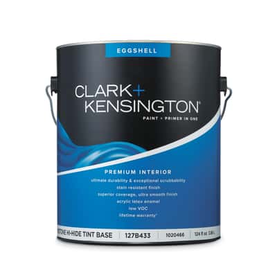 Clark+Kensington Eggshell Tint Base Midtone Hi-Hide Base Acrylic Latex ...